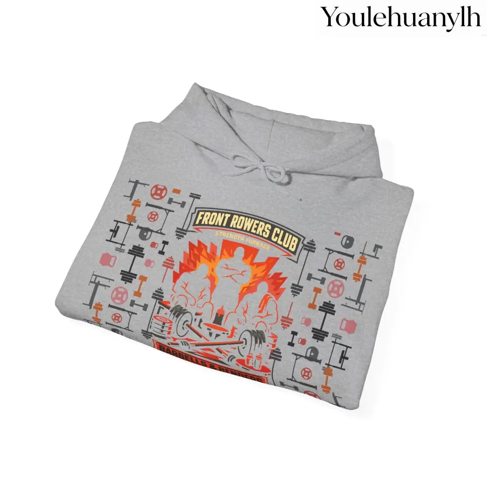 Hoodie, Front Row Social Club Graphic Pullover - Hoodie