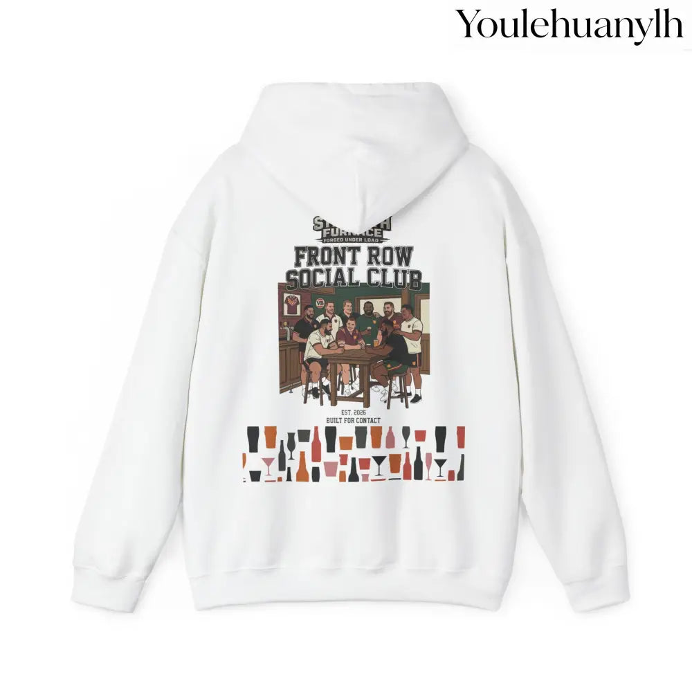 Hoodie, Front Row Social Club Graphic Pullover - Hoodie