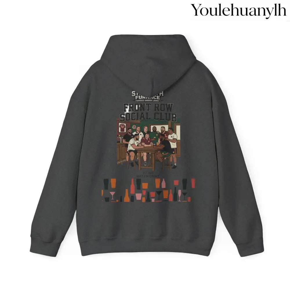 Hoodie, Front Row Social Club Graphic Pullover - Hoodie