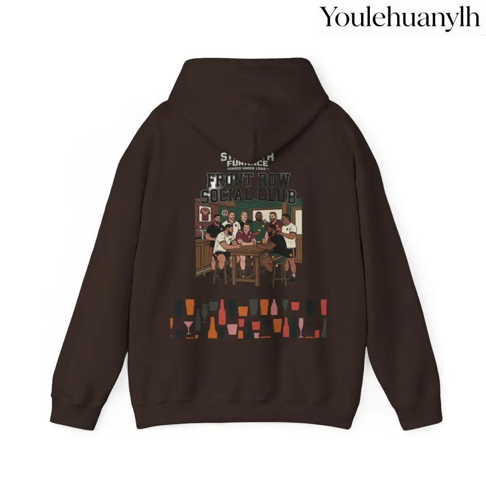 Hoodie, Front Row Social Club Graphic Pullover - Hoodie