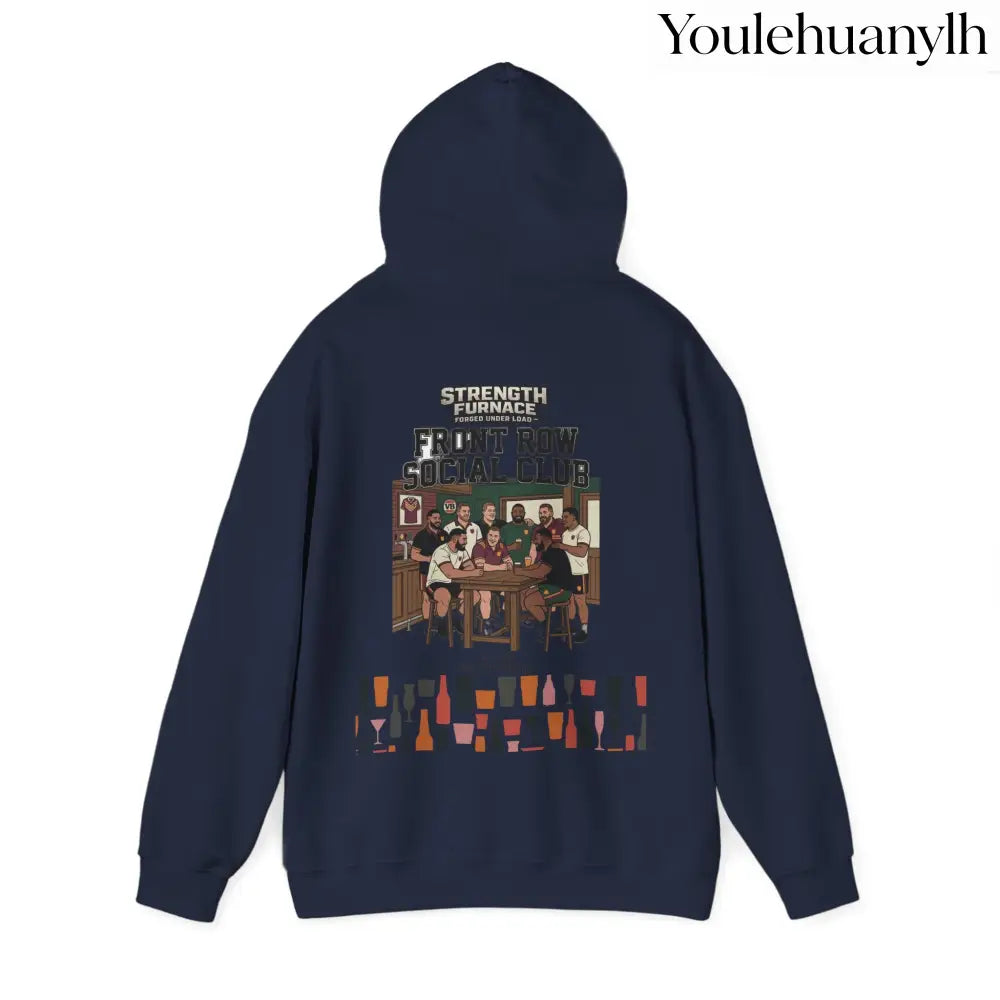 Hoodie, Front Row Social Club Graphic Pullover - Hoodie