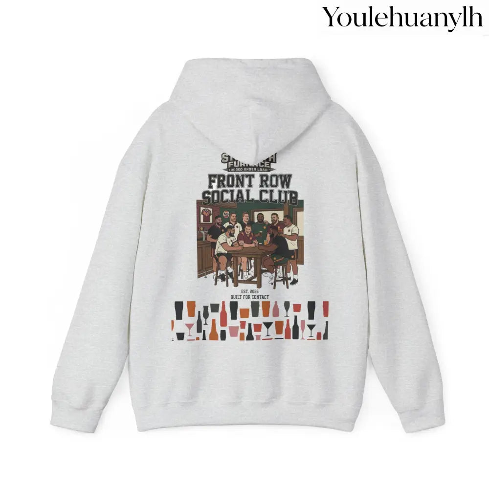 Hoodie, Front Row Social Club Graphic Pullover - Hoodie