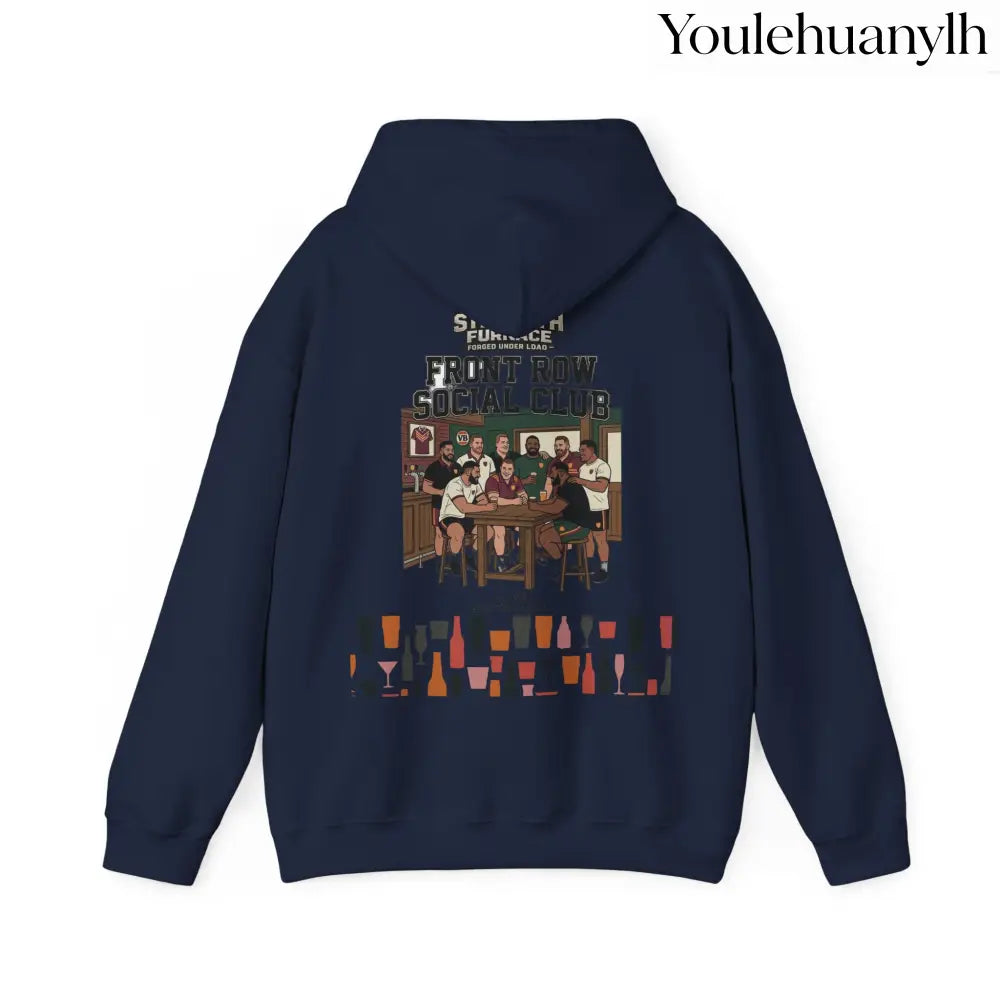 Hoodie, Front Row Social Club Graphic Pullover - Hoodie
