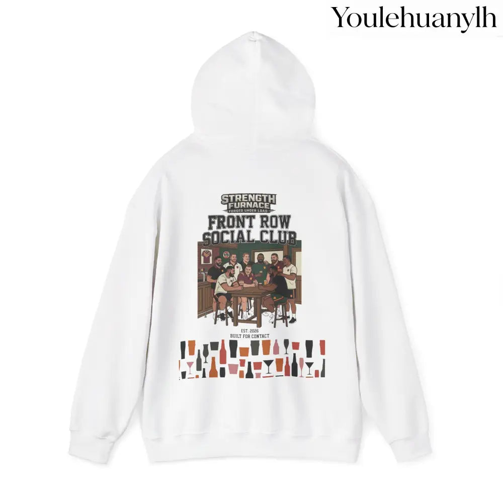 Hoodie, Front Row Social Club Graphic Pullover - Hoodie