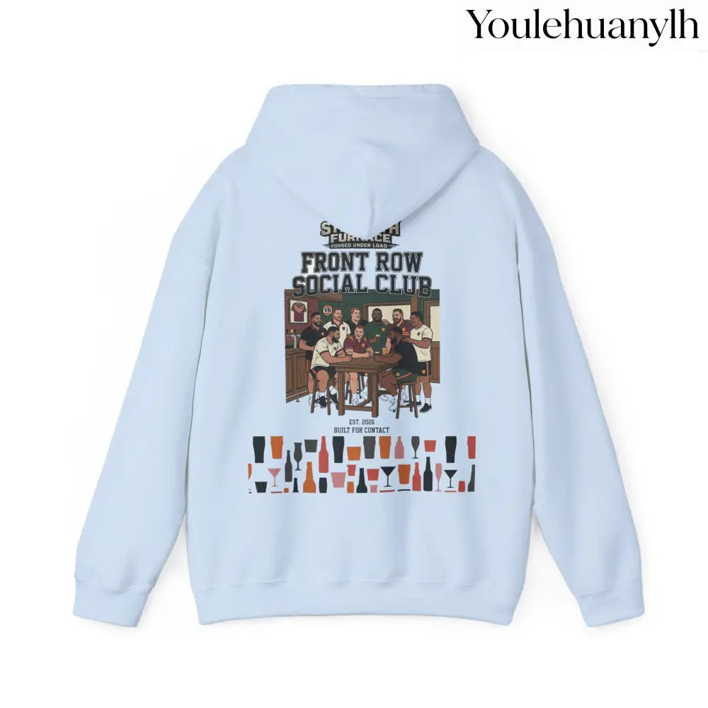 Hoodie, Front Row Social Club Graphic Pullover - Hoodie