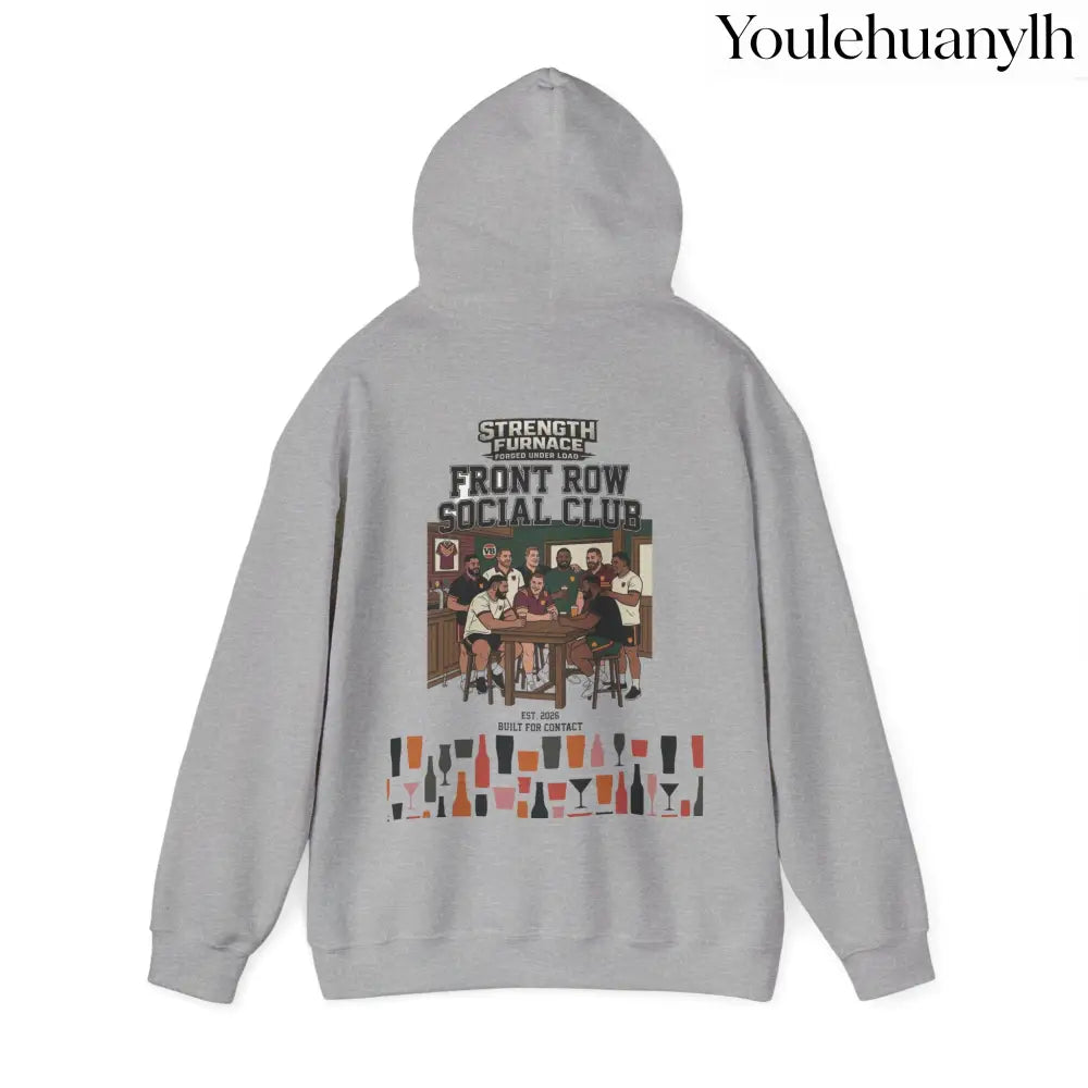 Hoodie, Front Row Social Club Graphic Pullover - Hoodie