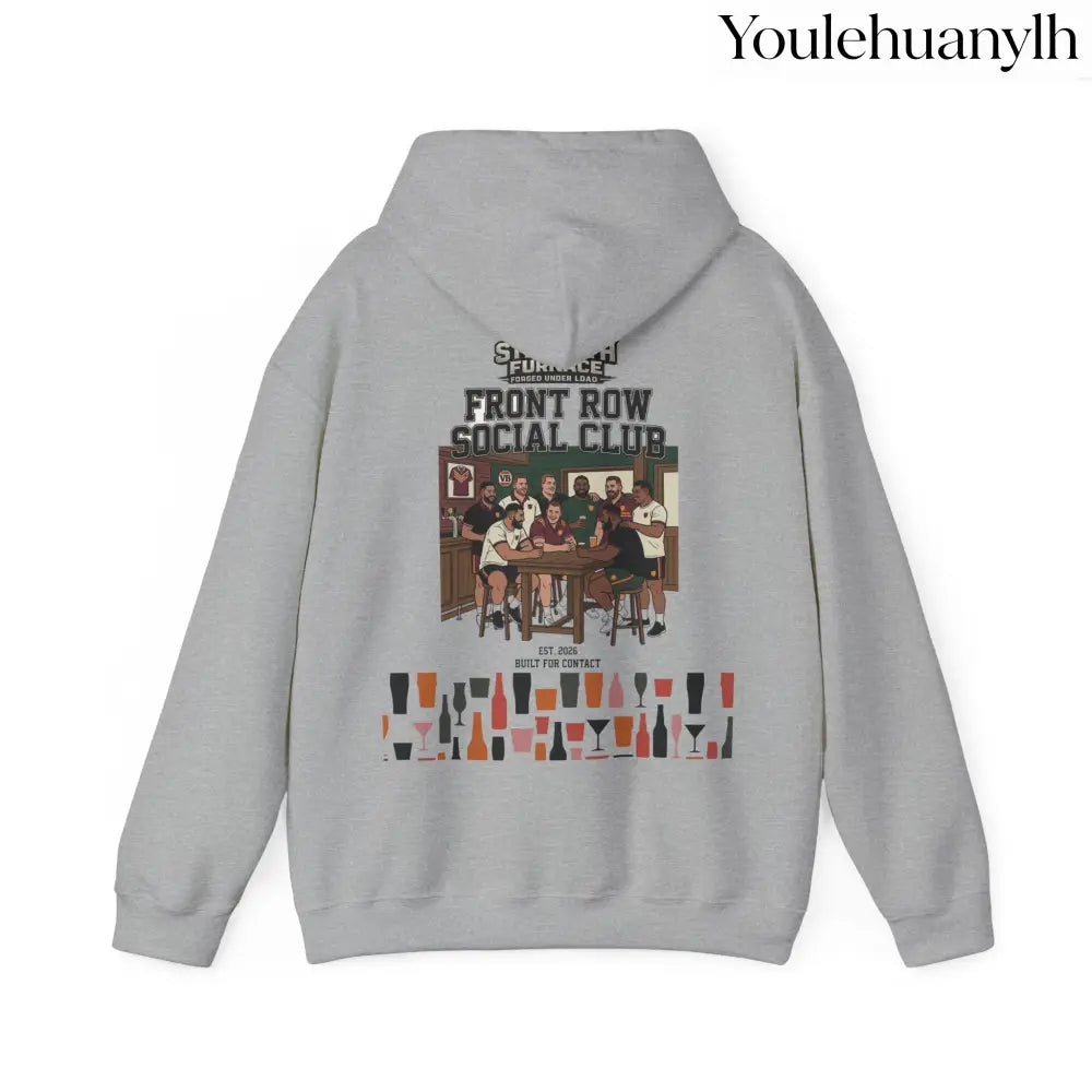 Hoodie, Front Row Social Club Graphic Pullover - Hoodie