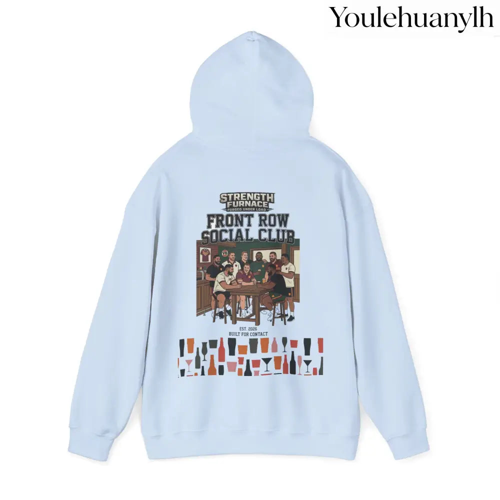 Hoodie, Front Row Social Club Graphic Pullover - Hoodie