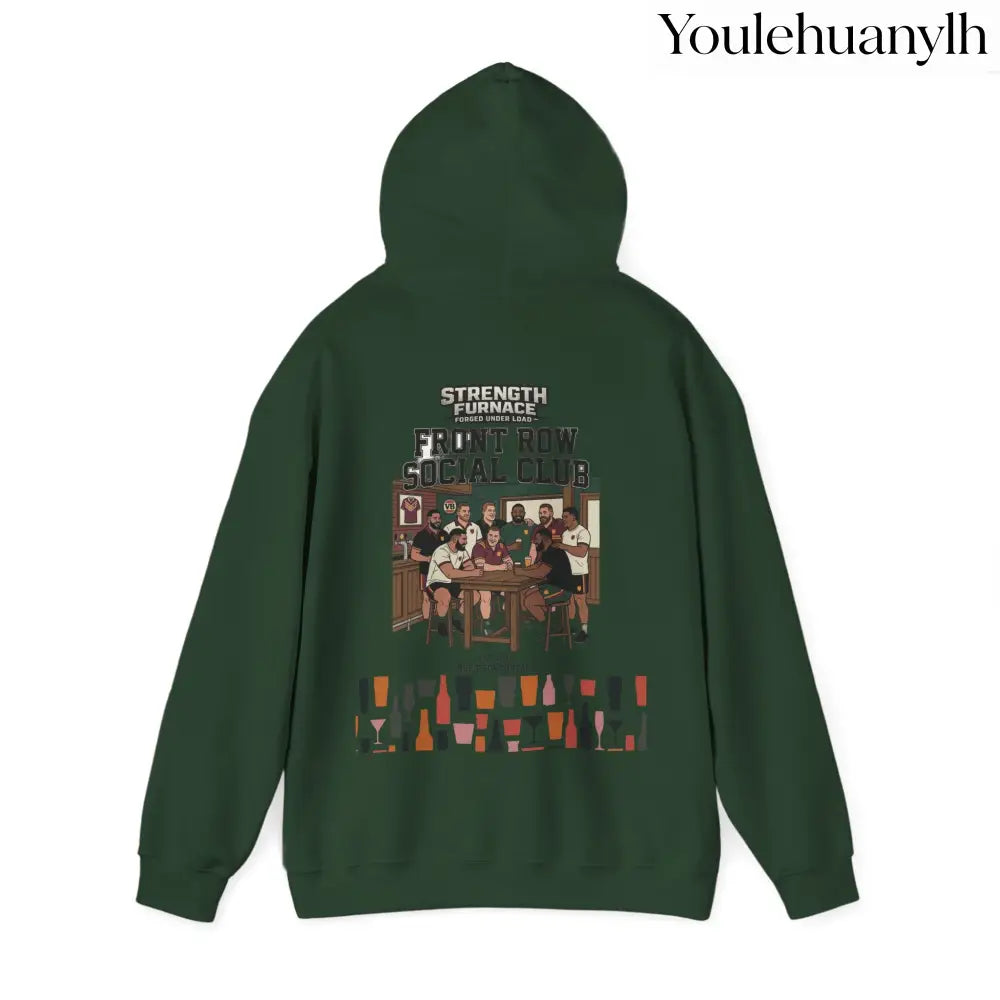 Hoodie, Front Row Social Club Graphic Pullover - Hoodie