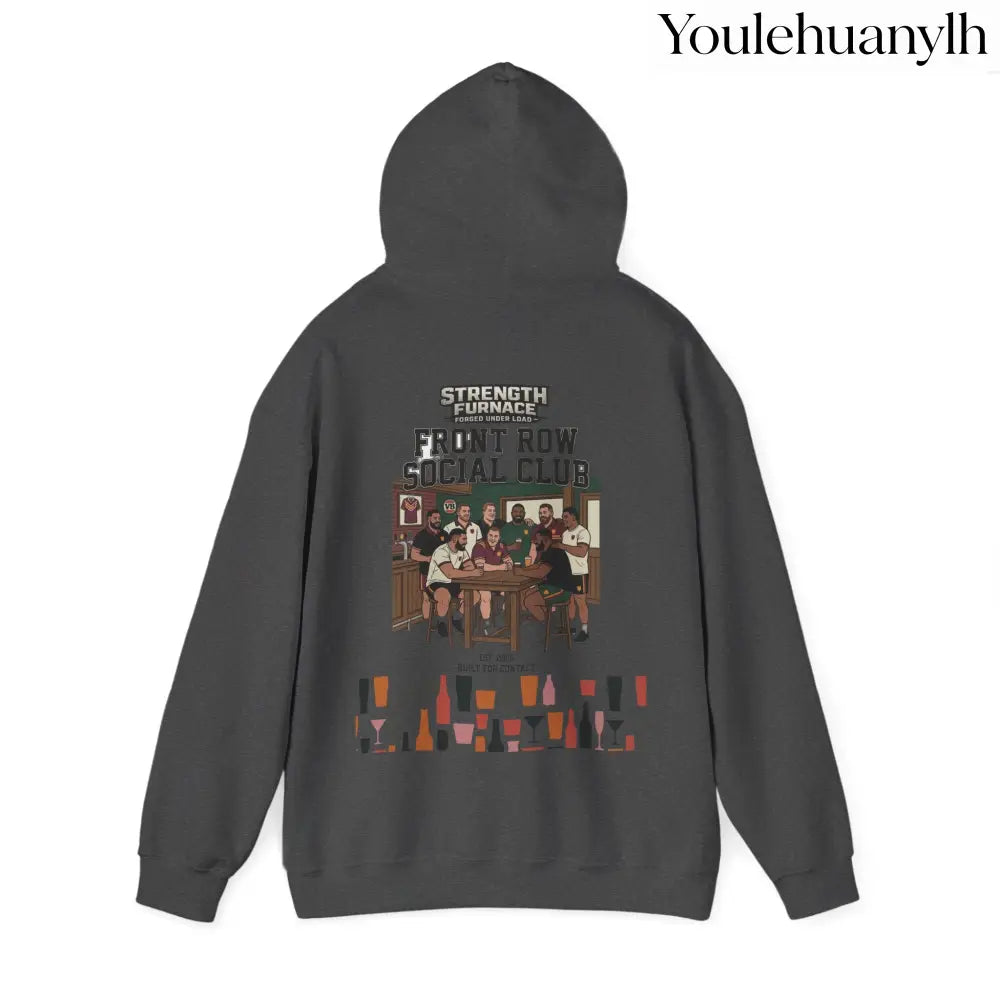 Hoodie, Front Row Social Club Graphic Pullover - Hoodie