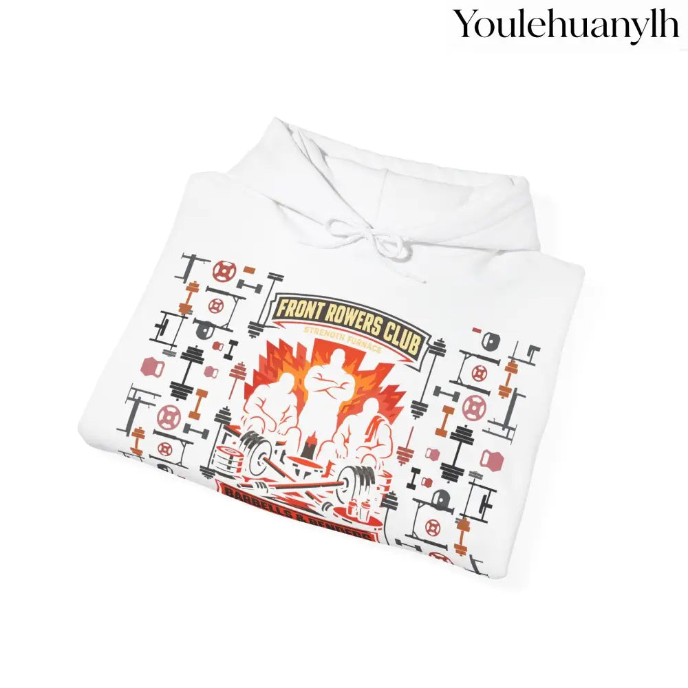 Hoodie, Front Row Social Club Graphic Pullover - Hoodie