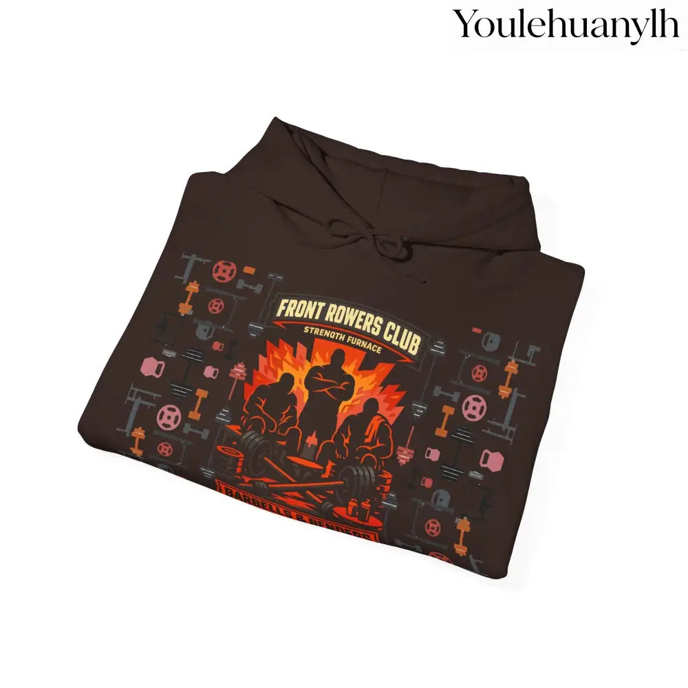 Hoodie, Front Row Social Club Graphic Pullover - Hoodie