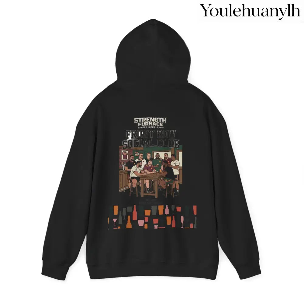 Hoodie, Front Row Social Club Graphic Pullover - Hoodie