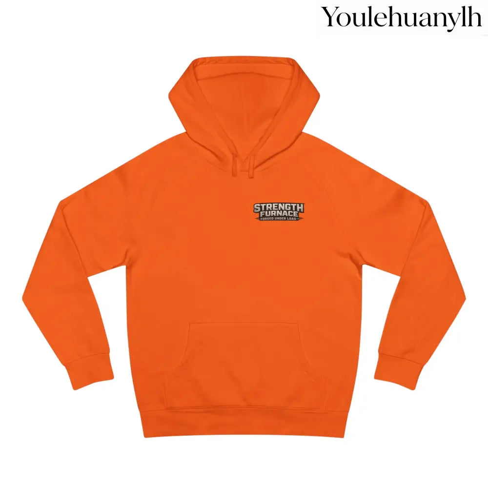 Hoodie - “Fuck Dates Just Lift Weights & Eat Steaks” Fitness Hoodie - Orange / XS - Hoodie
