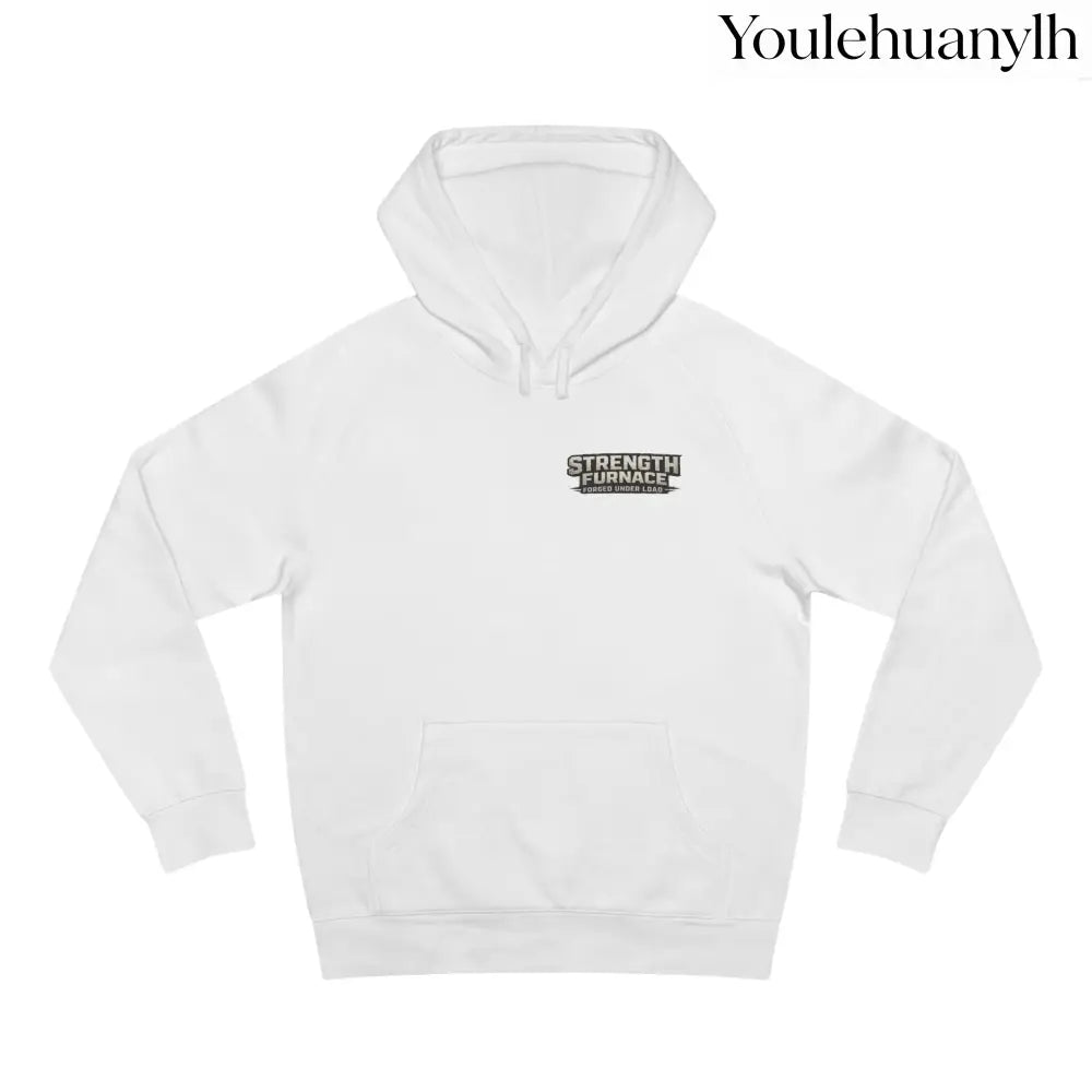 Hoodie - “Fuck Dates Just Lift Weights & Eat Steaks” Fitness Hoodie - White / XS - Hoodie
