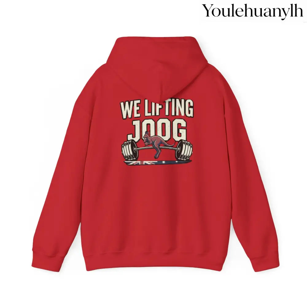 Strength Furnace Hoodie, ’We Lifting Jdog’ Weightlifting Gym Hoodie - Hoodie