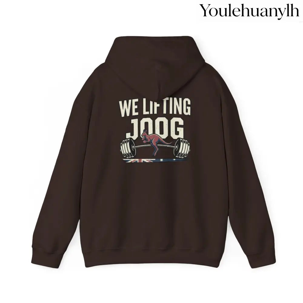 Strength Furnace Hoodie, ’We Lifting Jdog’ Weightlifting Gym Hoodie - Hoodie