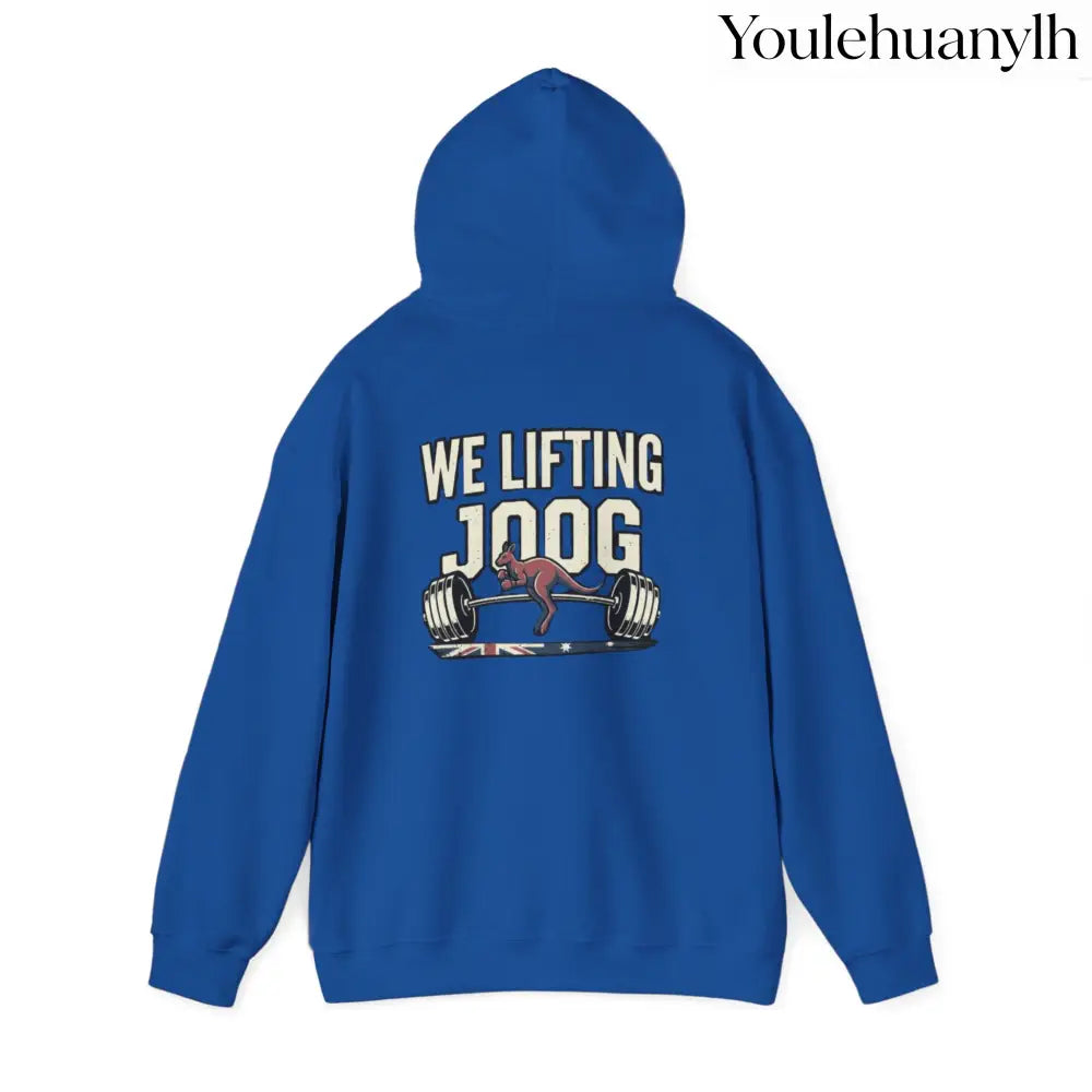 Strength Furnace Hoodie, ’We Lifting Jdog’ Weightlifting Gym Hoodie - Hoodie