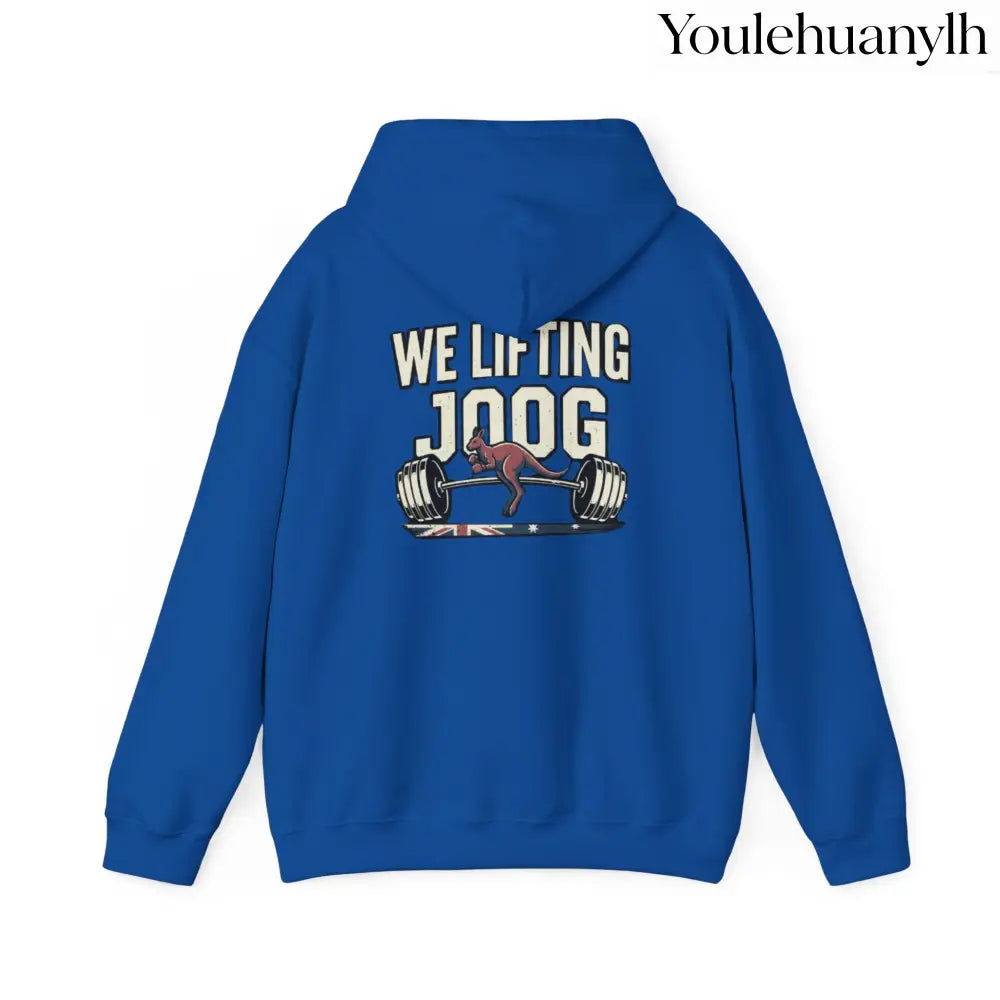 Strength Furnace Hoodie, ’We Lifting Jdog’ Weightlifting Gym Hoodie - Hoodie