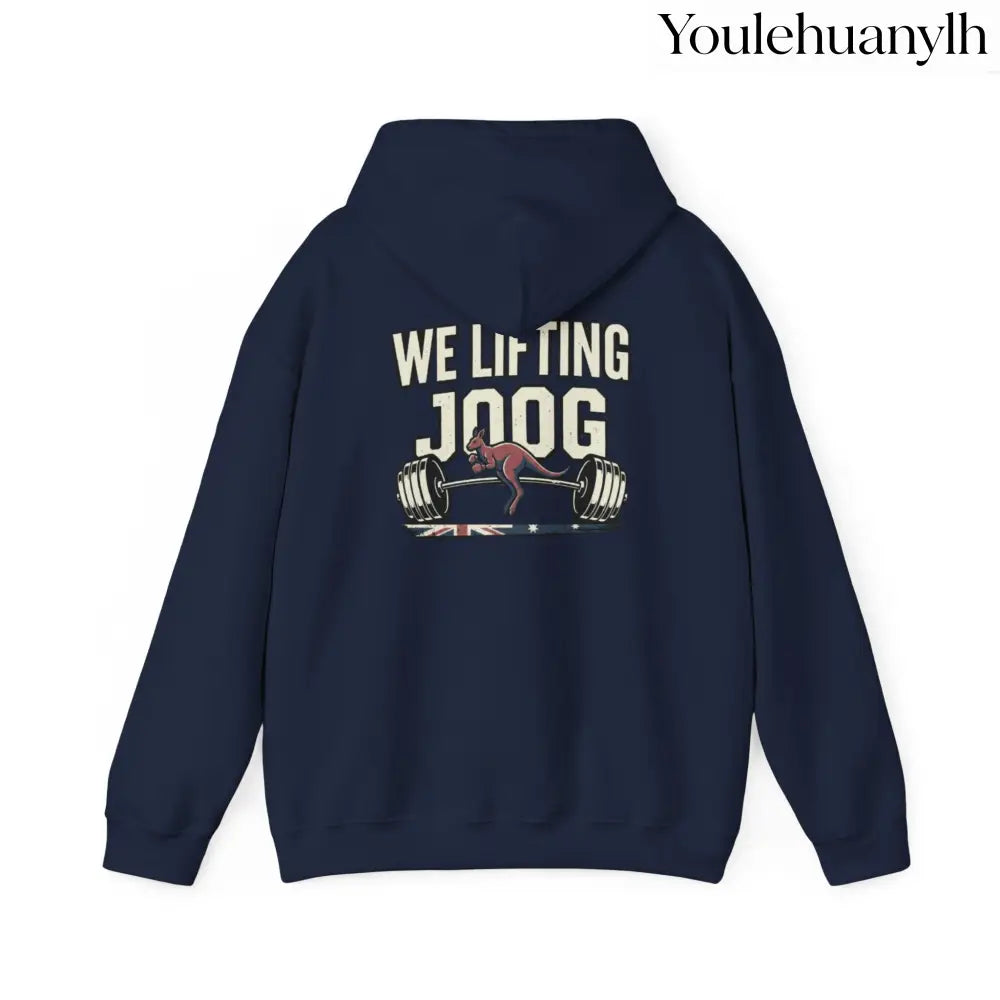 Strength Furnace Hoodie, ’We Lifting Jdog’ Weightlifting Gym Hoodie - Hoodie
