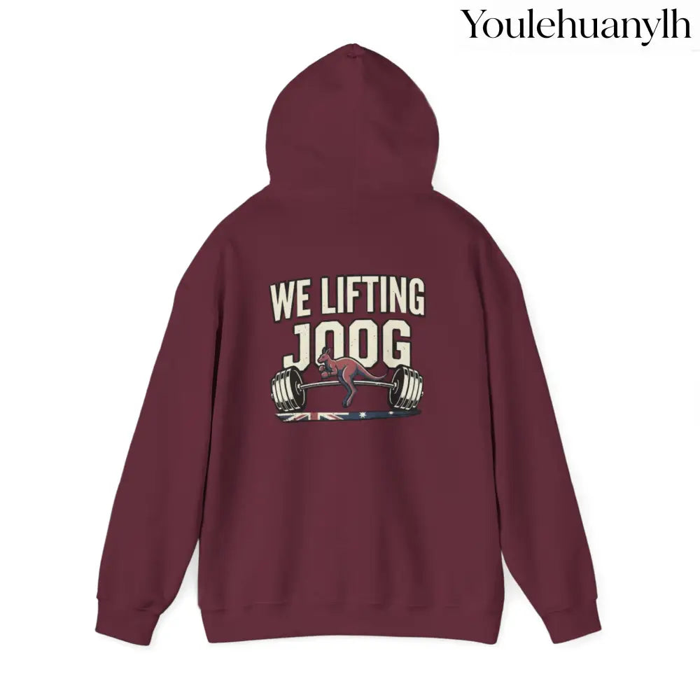 Strength Furnace Hoodie, ’We Lifting Jdog’ Weightlifting Gym Hoodie - Hoodie