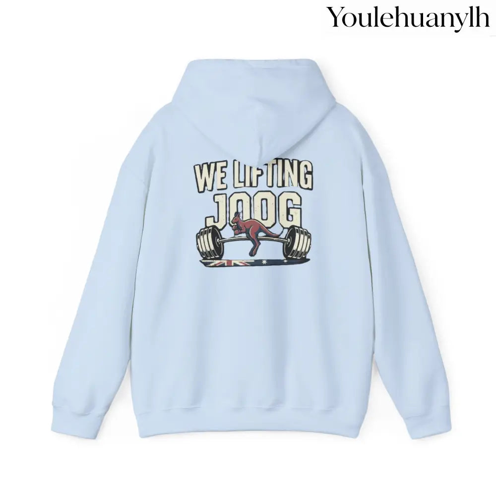 Strength Furnace Hoodie, ’We Lifting Jdog’ Weightlifting Gym Hoodie - Hoodie