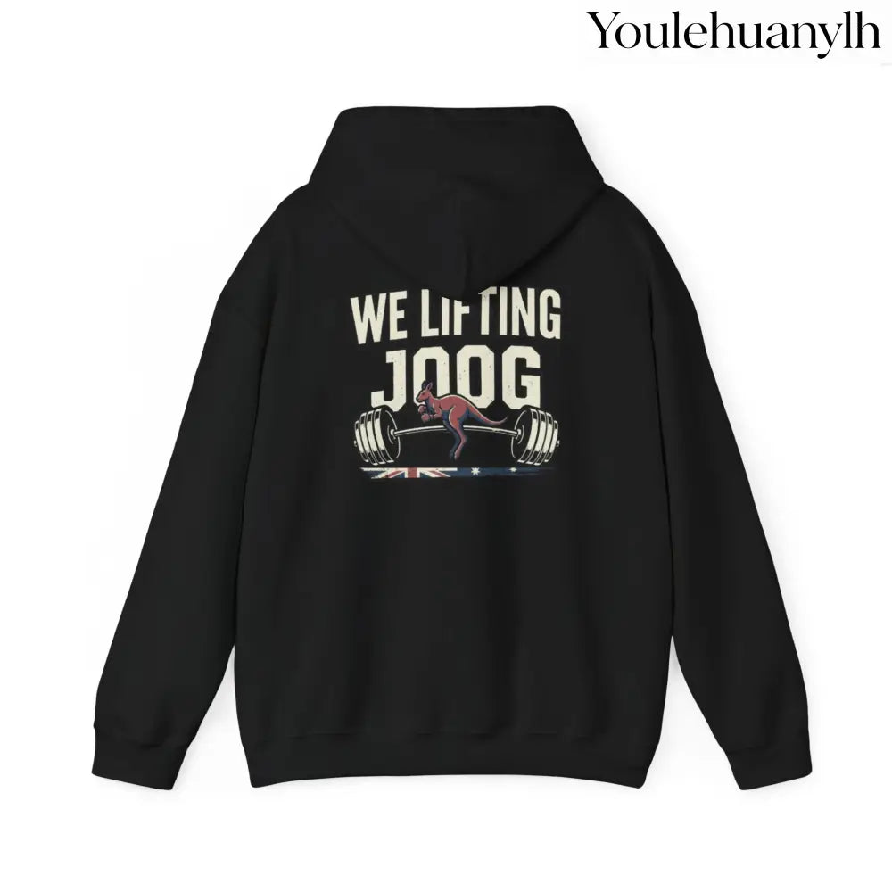 Strength Furnace Hoodie, ’We Lifting Jdog’ Weightlifting Gym Hoodie - Hoodie