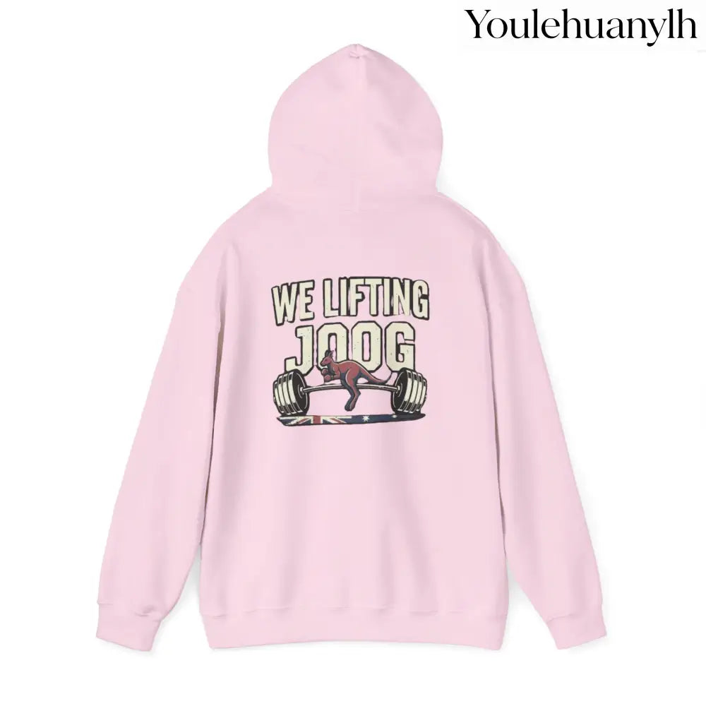 Strength Furnace Hoodie, ’We Lifting Jdog’ Weightlifting Gym Hoodie - Hoodie