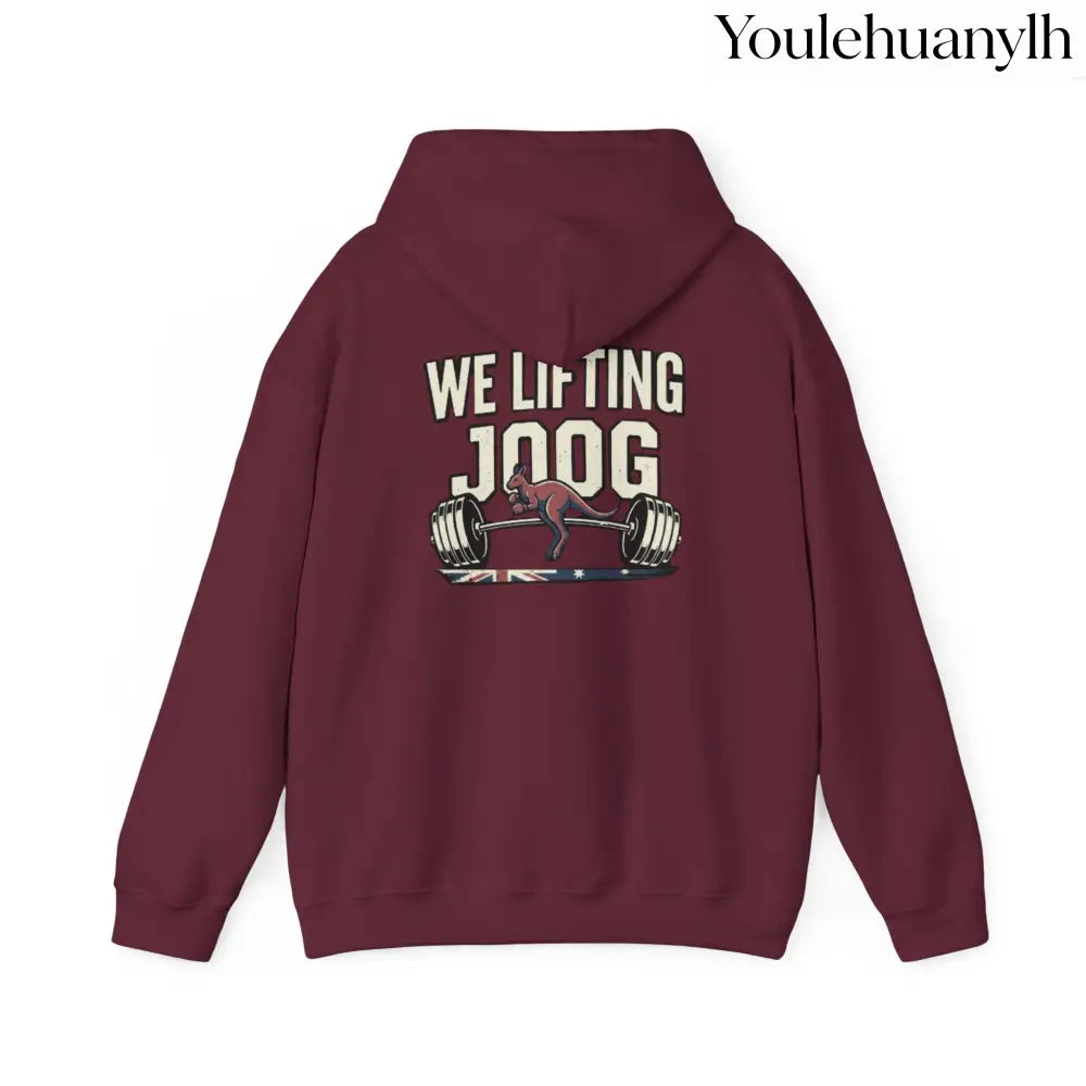 Strength Furnace Hoodie, ’We Lifting Jdog’ Weightlifting Gym Hoodie - Hoodie