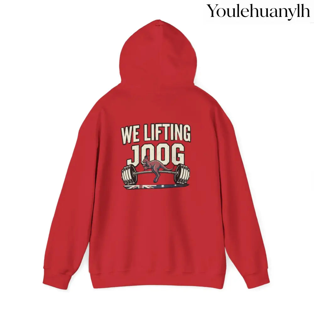 Strength Furnace Hoodie, ’We Lifting Jdog’ Weightlifting Gym Hoodie - Hoodie