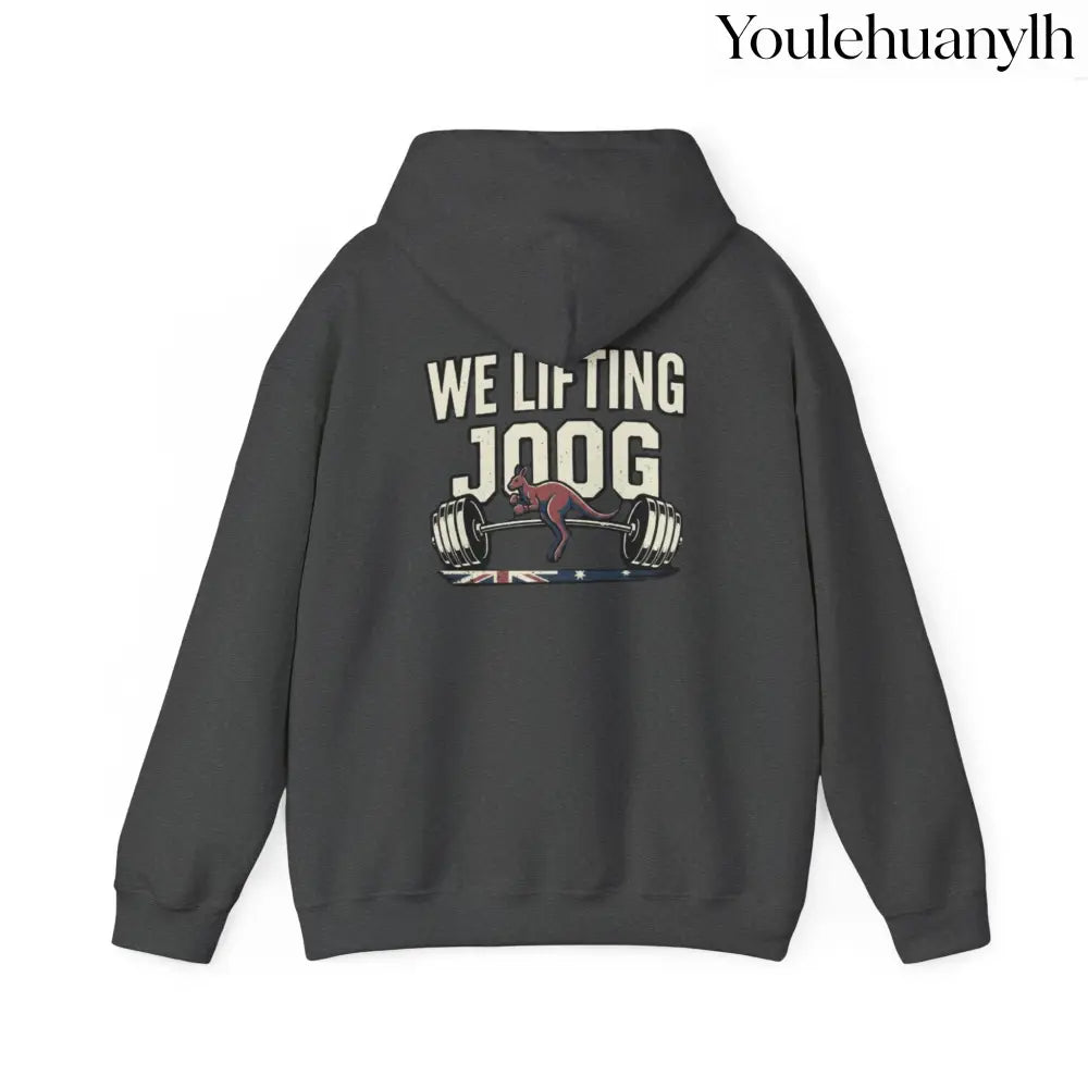Strength Furnace Hoodie, ’We Lifting Jdog’ Weightlifting Gym Hoodie - Hoodie