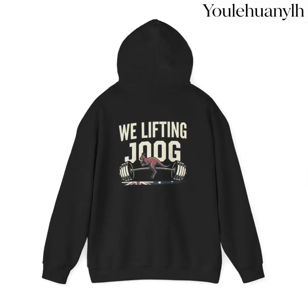 Strength Furnace Hoodie, ’We Lifting Jdog’ Weightlifting Gym Hoodie - Hoodie