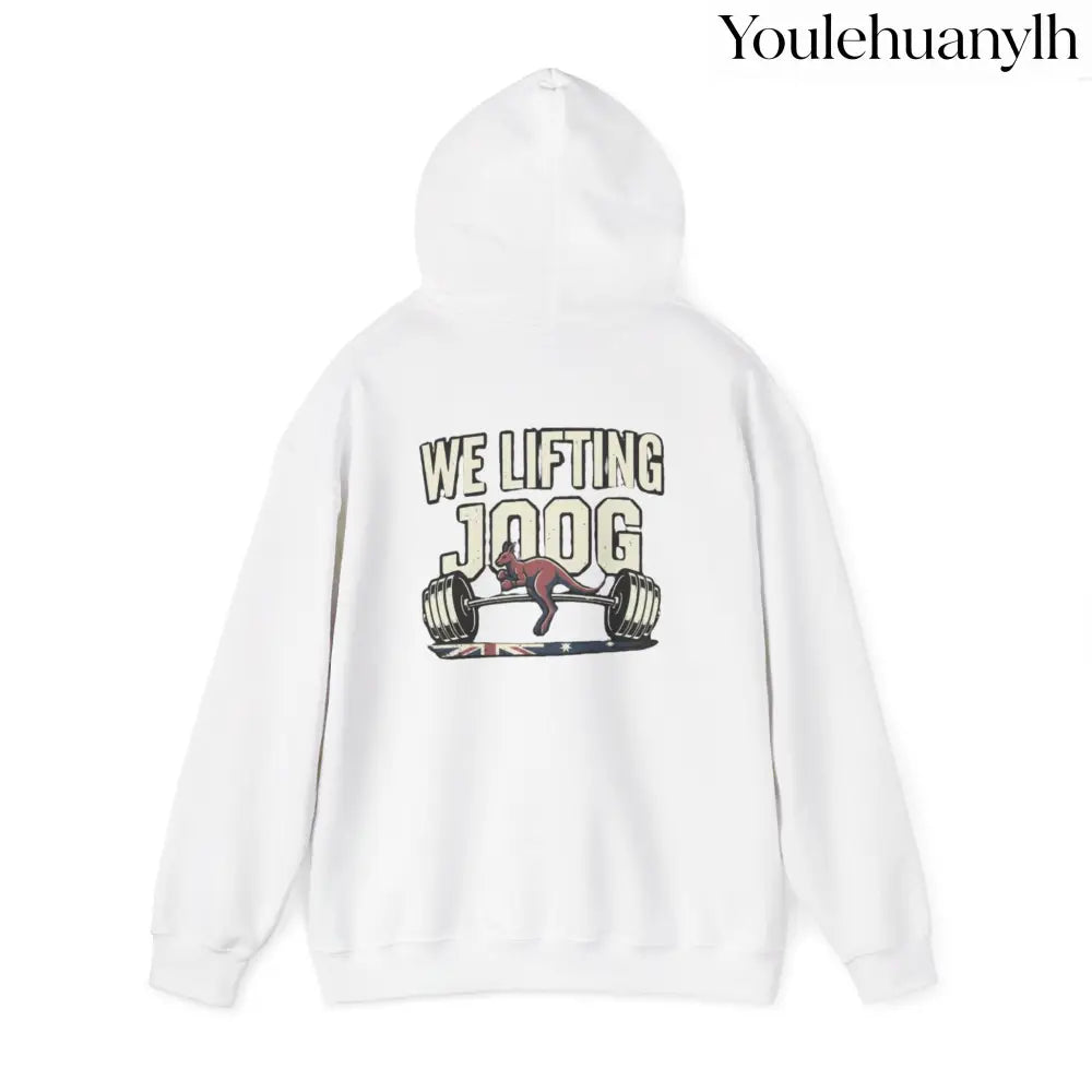 Strength Furnace Hoodie, ’We Lifting Jdog’ Weightlifting Gym Hoodie - Hoodie