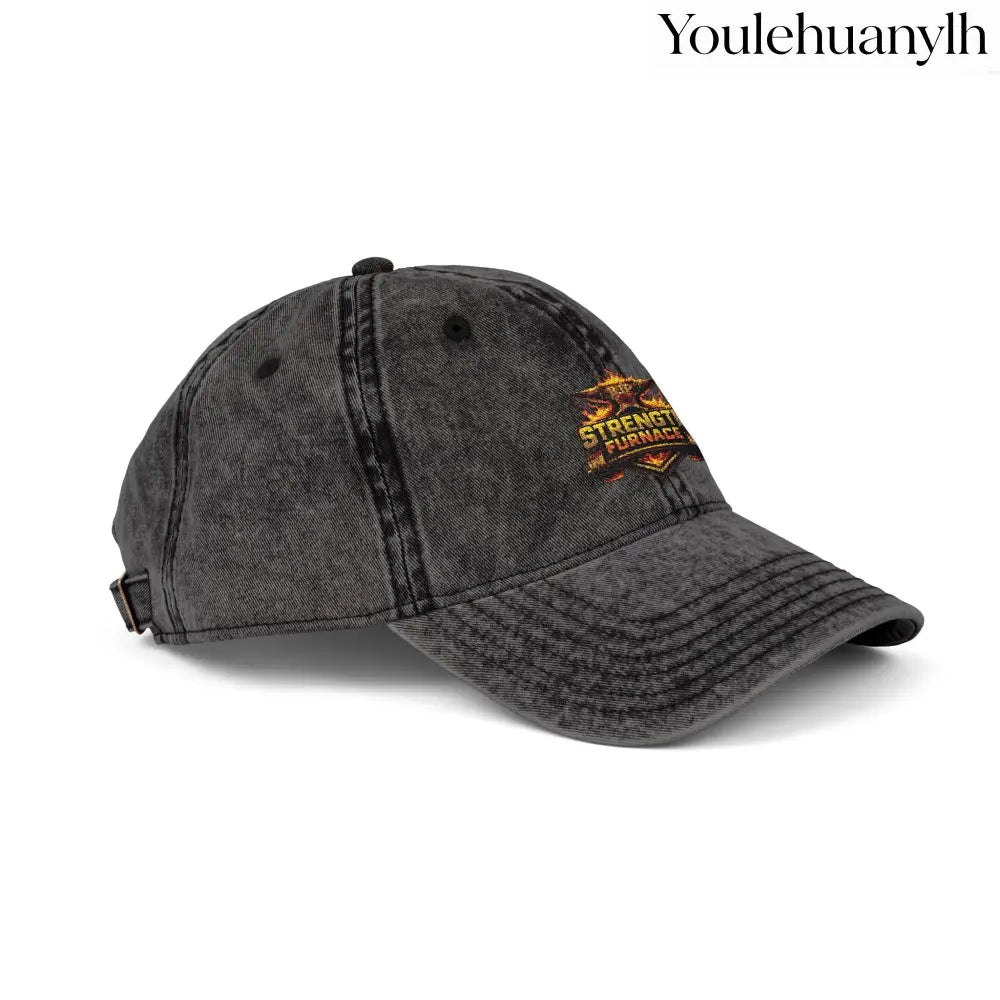 Vintage Embroidered Cap - Hats
