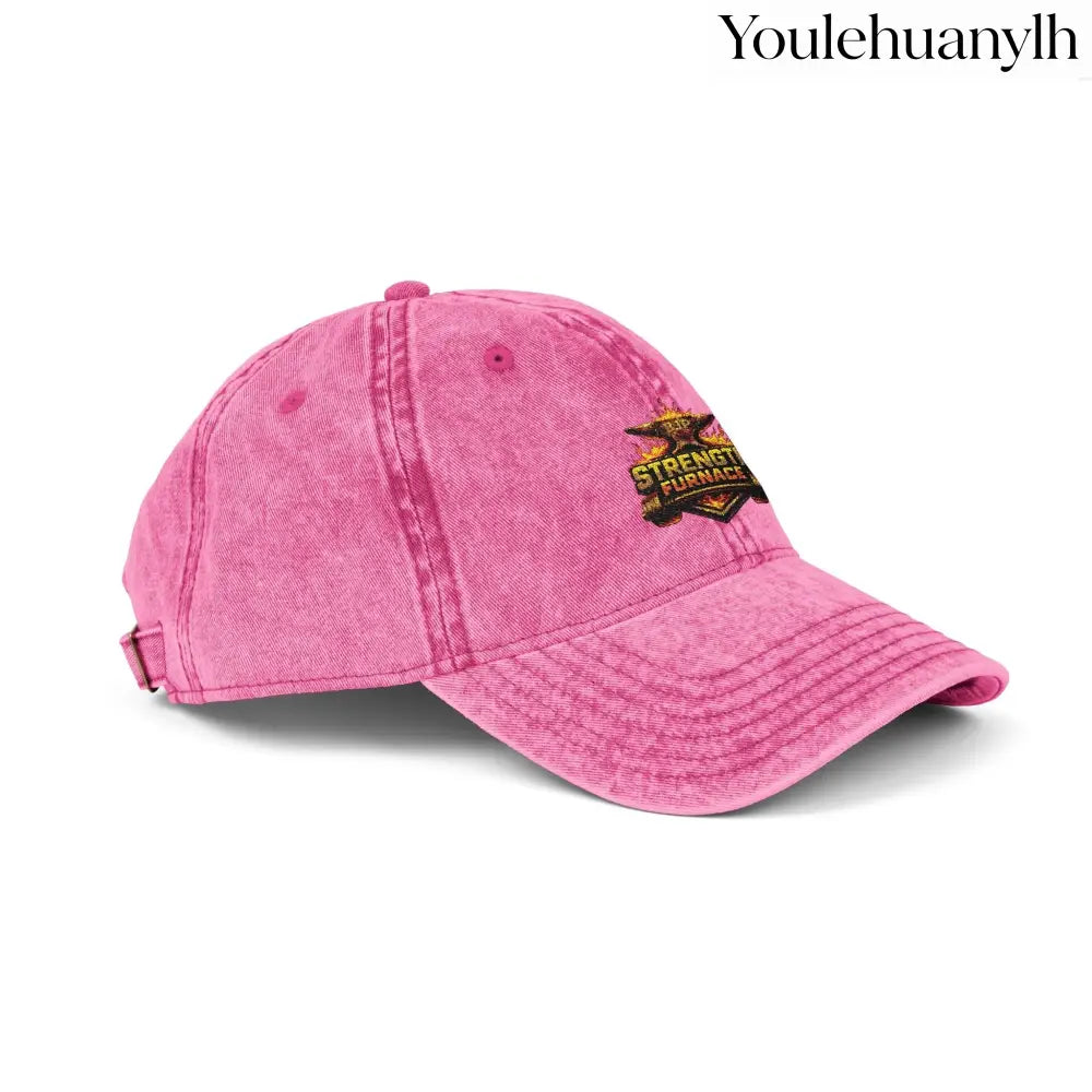 Vintage Embroidered Cap - Hats