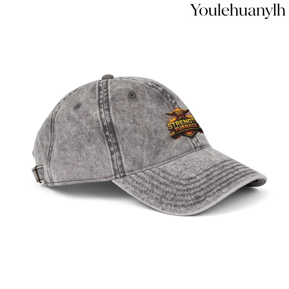Vintage Embroidered Cap - Hats